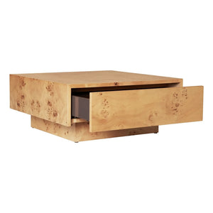 Ferm Living - FSC Blur Storage Wooden Drawer Coffee Table
