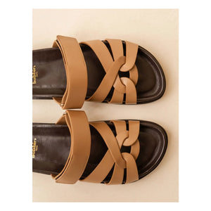 Bobbies - Atlas Leather Sandals | Hazel