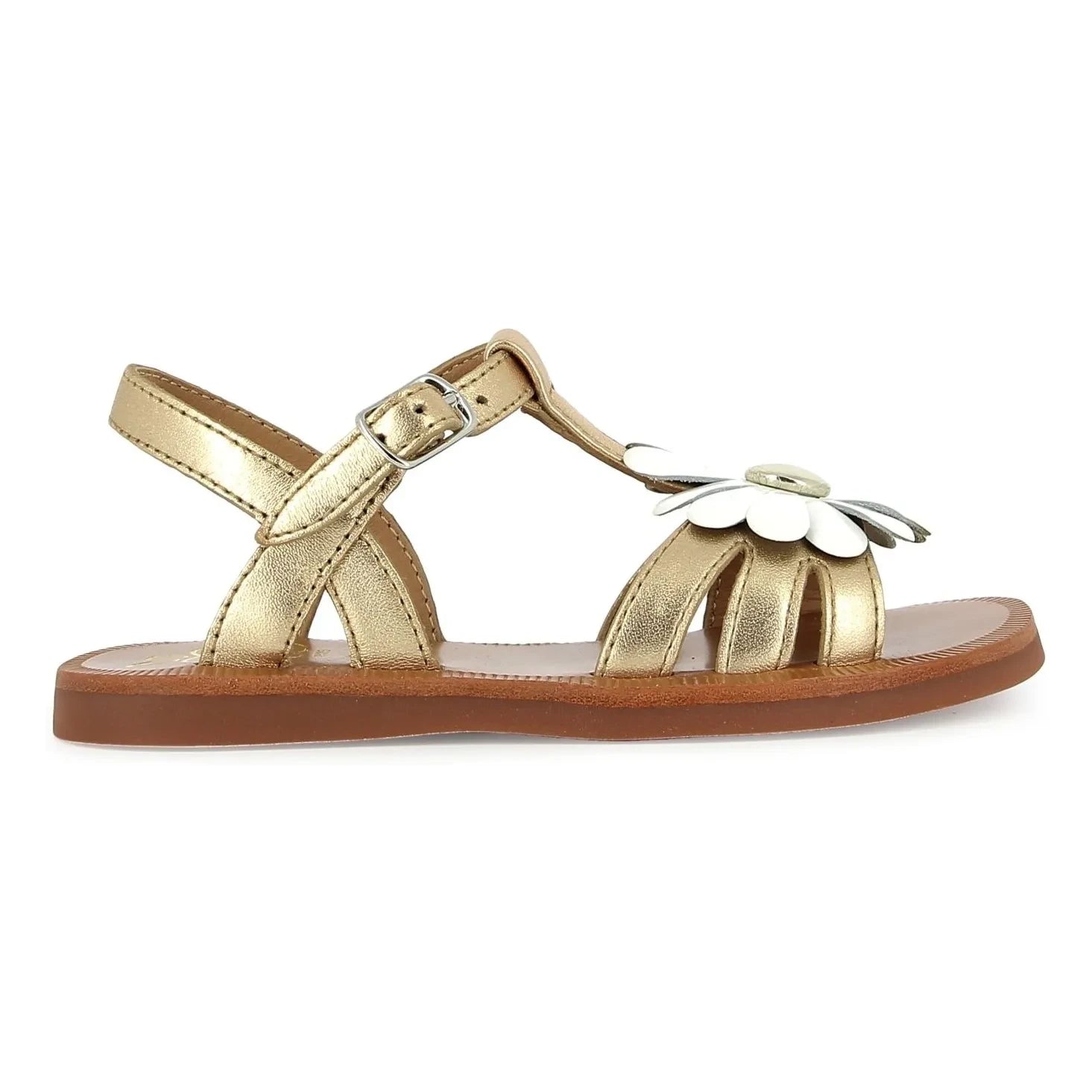 Pom d'Api - Plagette Big Flo Sandals | Orange