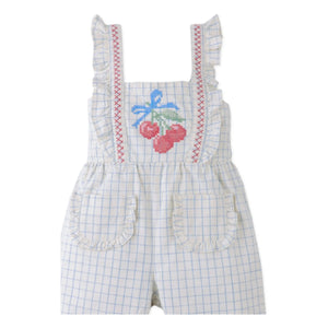 Gingersnaps - Poebe Ruffled Romper | Ecru