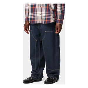 Carhartt WIP - Nash Double Knees Wide Leg Jeans | Raw Denim