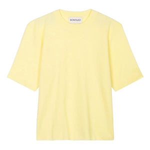 Bompard - Slim-Fit Cotton and Cashmere T-Shirt | Lemon Yellow