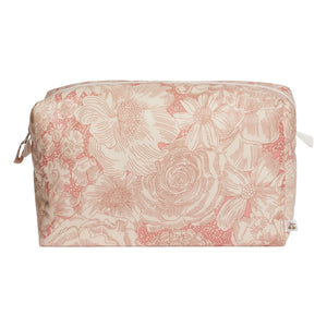Bonpoint - G Fleurie Organic Cotton Makeup Bag | Light Pink