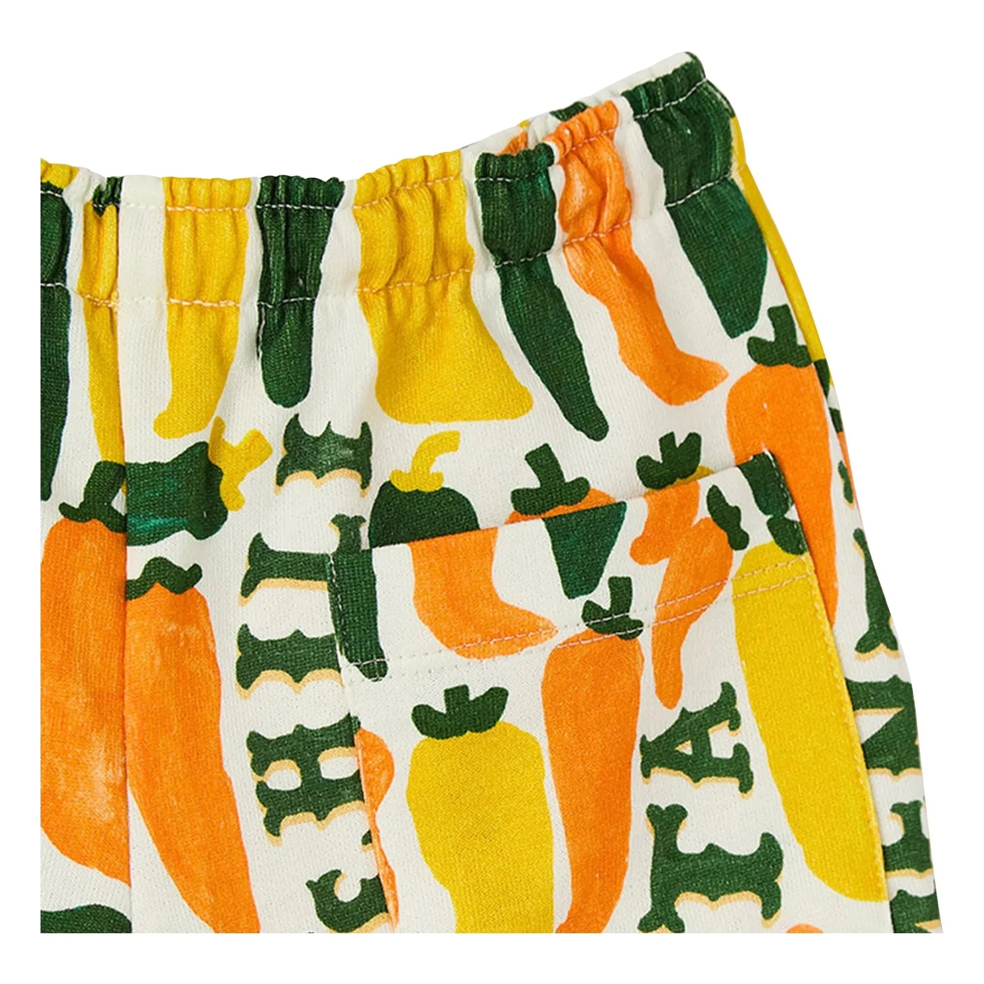 Fabula - Peppers Fleece Shorts | Yellow