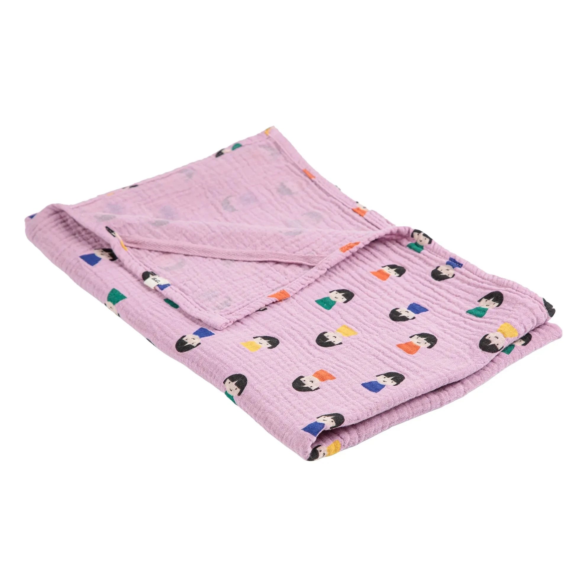 Bobo Choses - Long Pajama and Bib Set | Purple