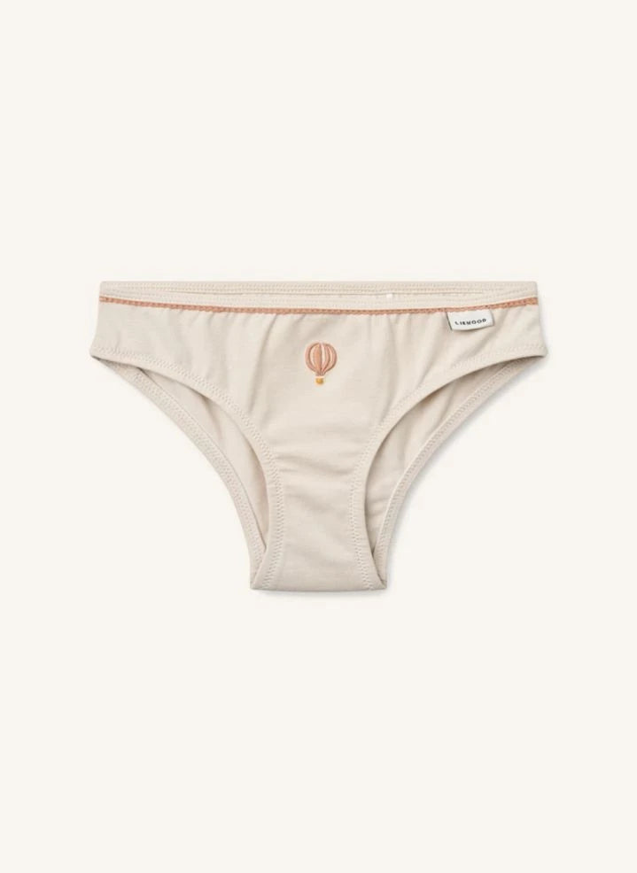 Liewood - 3-Pack Aylin Leopard Organic Cotton Panties | Light Pink