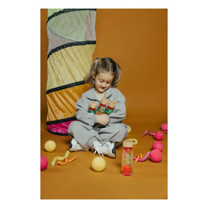 Petit Boum - Spiral sensory bottle | Cotton candy pink