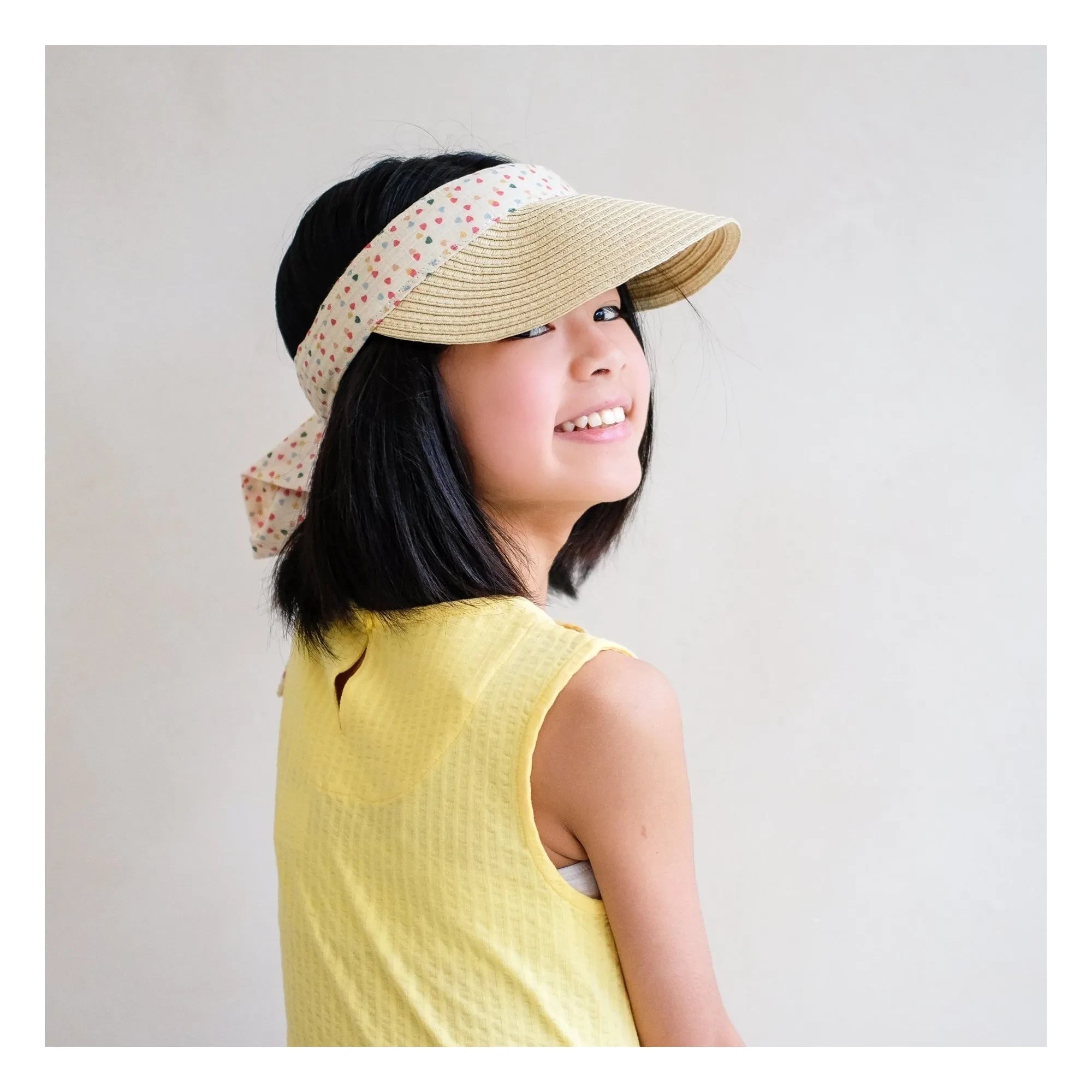 Mimi & Lula - Heart Visor | Cream