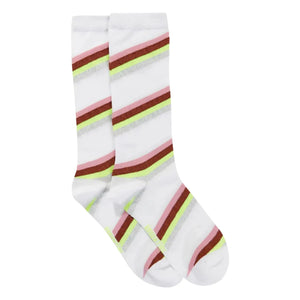 Essentiel Antwerp - Joyz Striped Socks | White