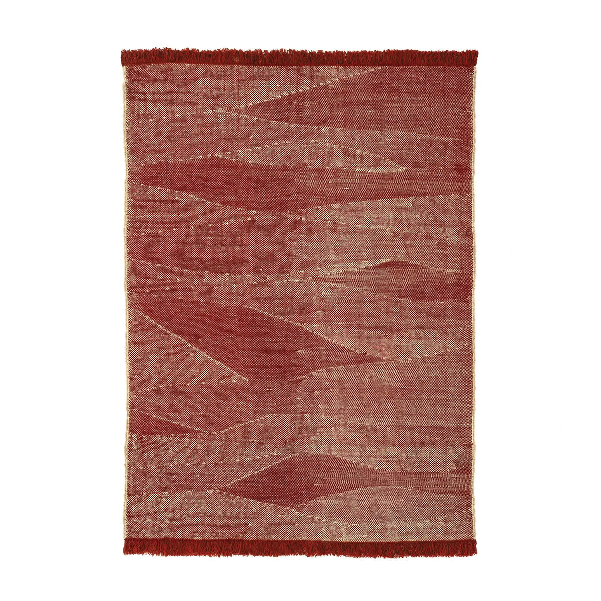 Nanimarquina - Telares Afghan Wool Rug | Red