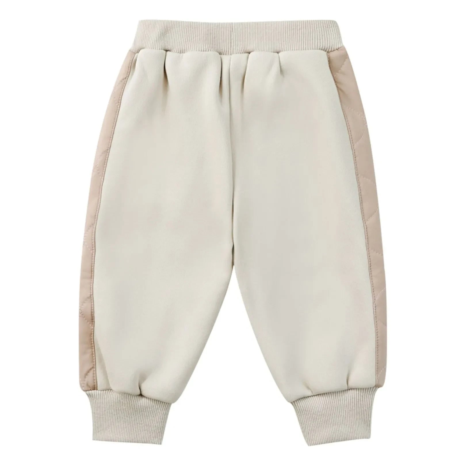 Donsje - Noorien Dual-Material Joggers | Ecru
