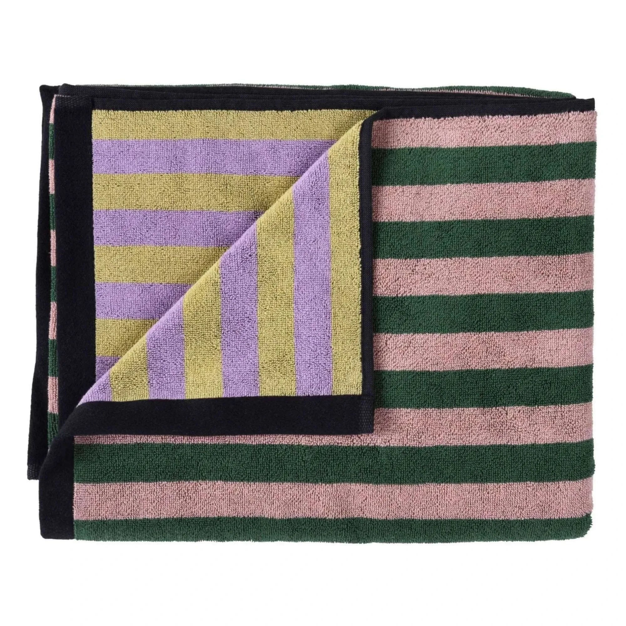 La cerise sur le gâteau - Charly bath towel | Green