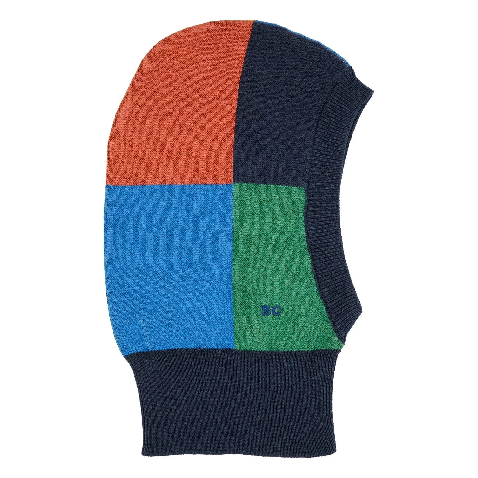 Bobo Choses - Organic cotton square balaclava | Blue