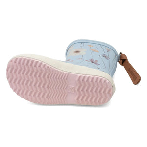 bisgaard - Fashion Flower Rain Boots | Light Blue