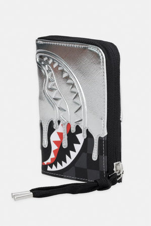 Sprayground - Silver Faux Leather Wallet 910W8931NSZ