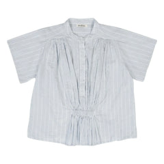 BELLEPIECE - Striped Blouse Patrizia Cotton | Light Blue