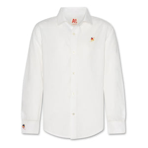 AO76 - Alan Surfer Shirt | White
