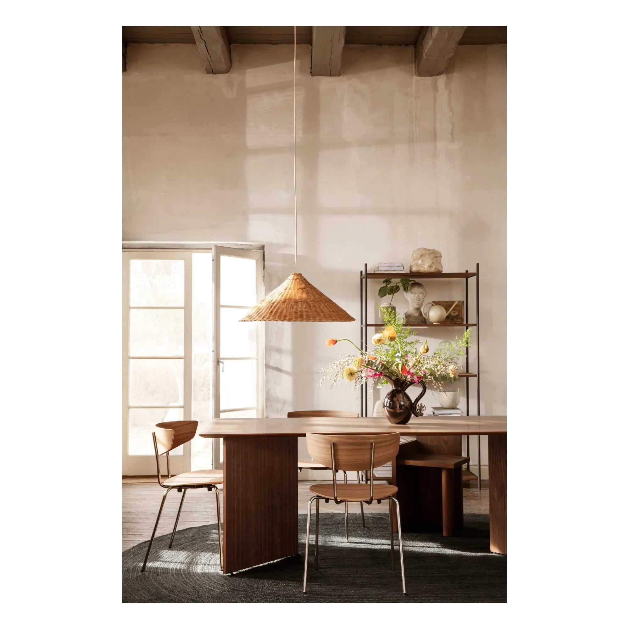 Ferm Living - Dou Rattan Lampshade