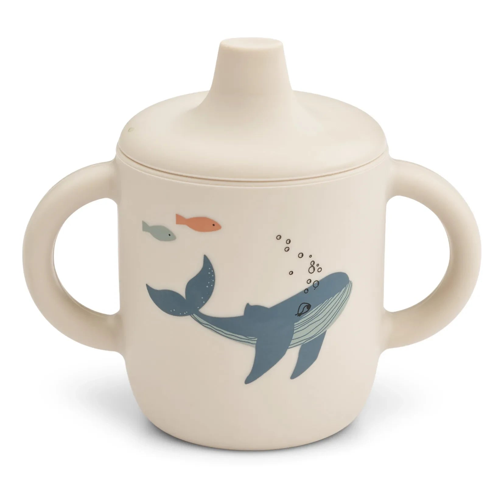 Liewood - Neil Silicone Training Cup | Marine Life/Sandy
