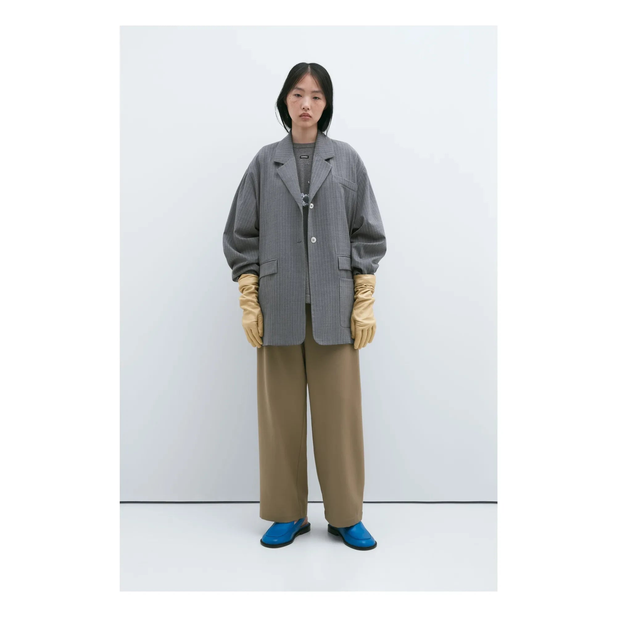 Cordera - Virjinal Wool Tailored Pants with Pockets | Camel