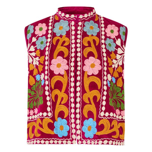 Lollys Laundry - Bin Sleeveless Vest | Pink