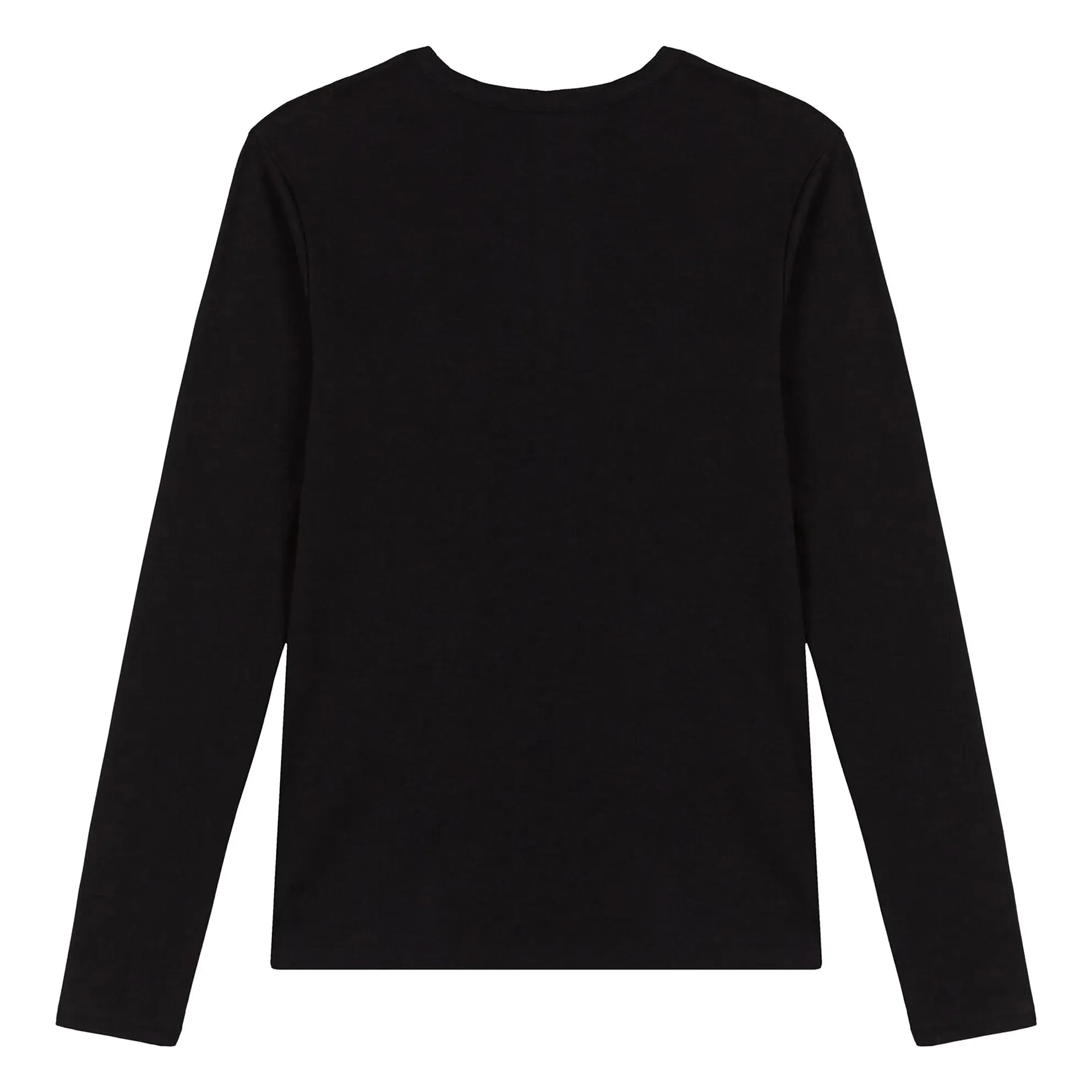 Petit Bateau - Iconic Long Sleeve T-Shirt - Women's Collection | Black