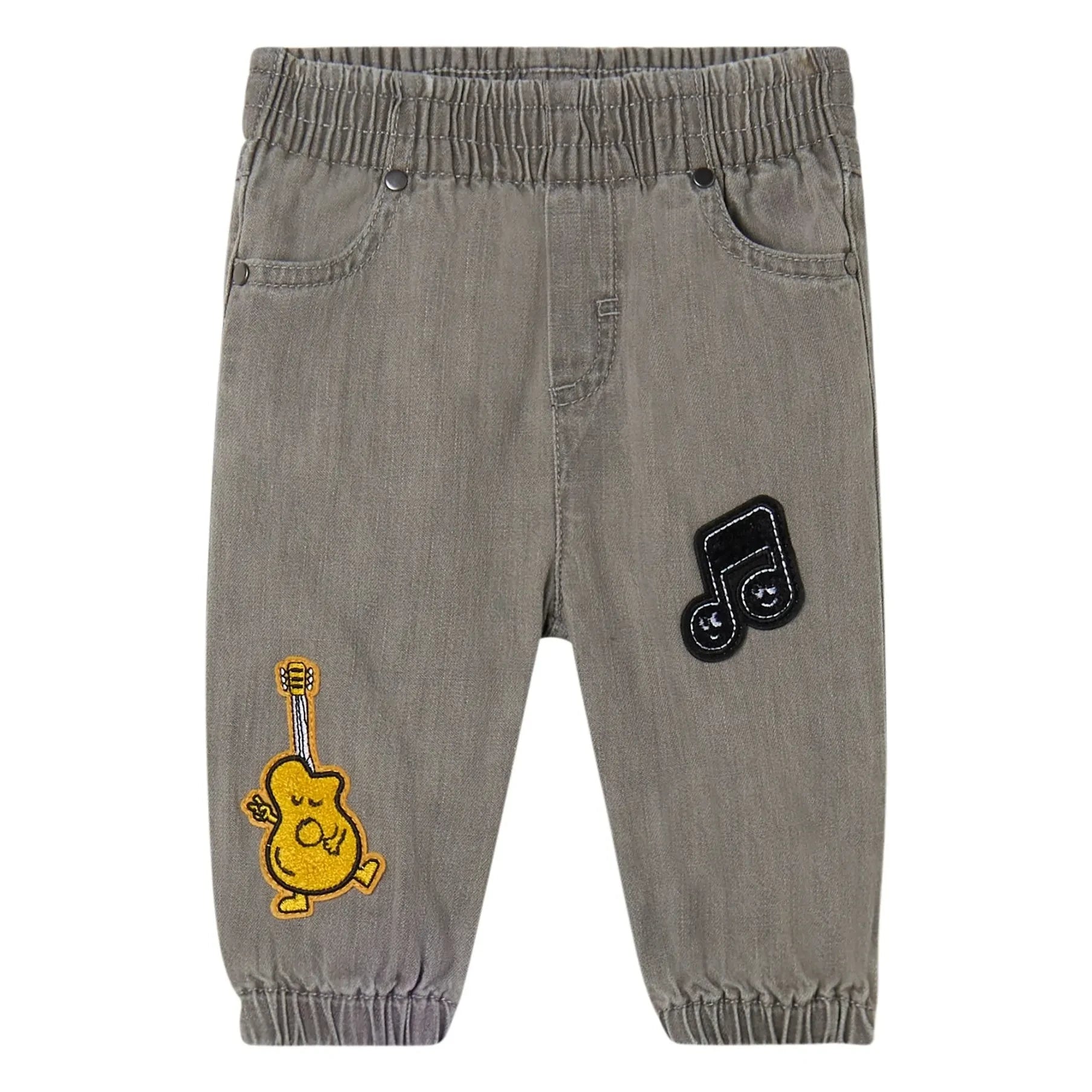Stella McCartney Kids - Gray Music Pants
