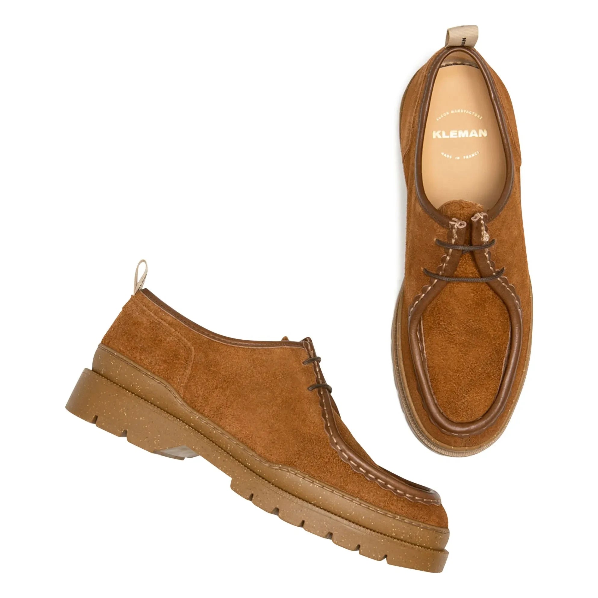 Kleman - Derbies Major VP OAK 2 Velour | Brown