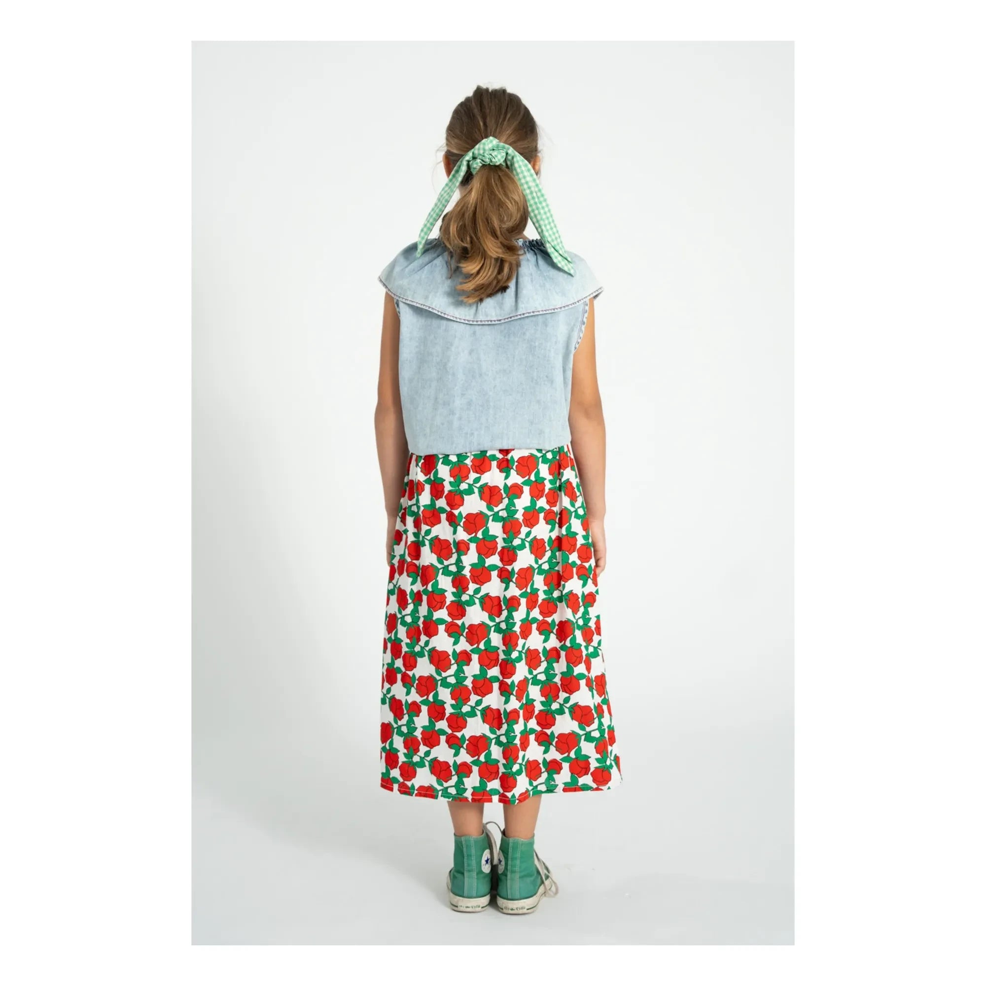 Piupiuchick - Chouchou Vichy Organic Cotton | Turquoise