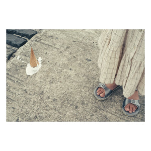 Salt-Water - Su Geçirmez Deriden Surfer Sandaletler | Gümüş