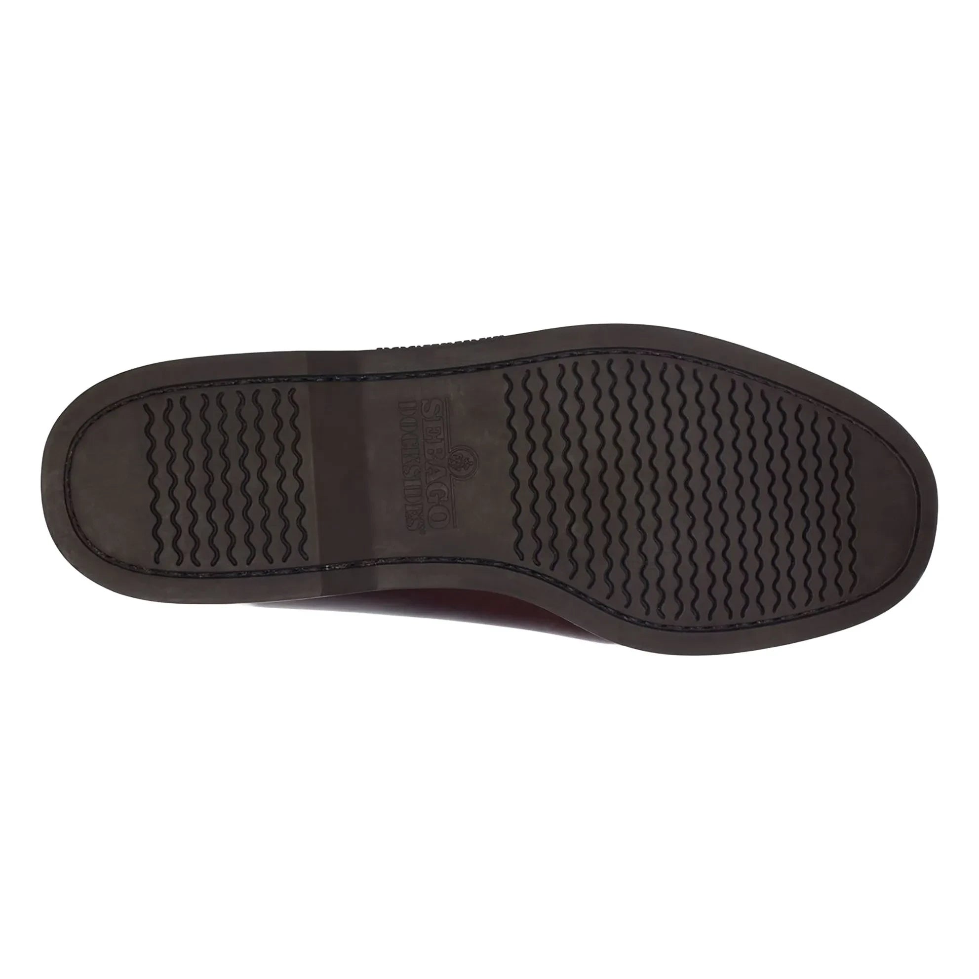 Sebago - Docksides Portland Waxed Loafers | Dark Brown