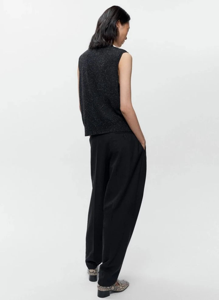 Cordera - Wool and silk cardigan | Black