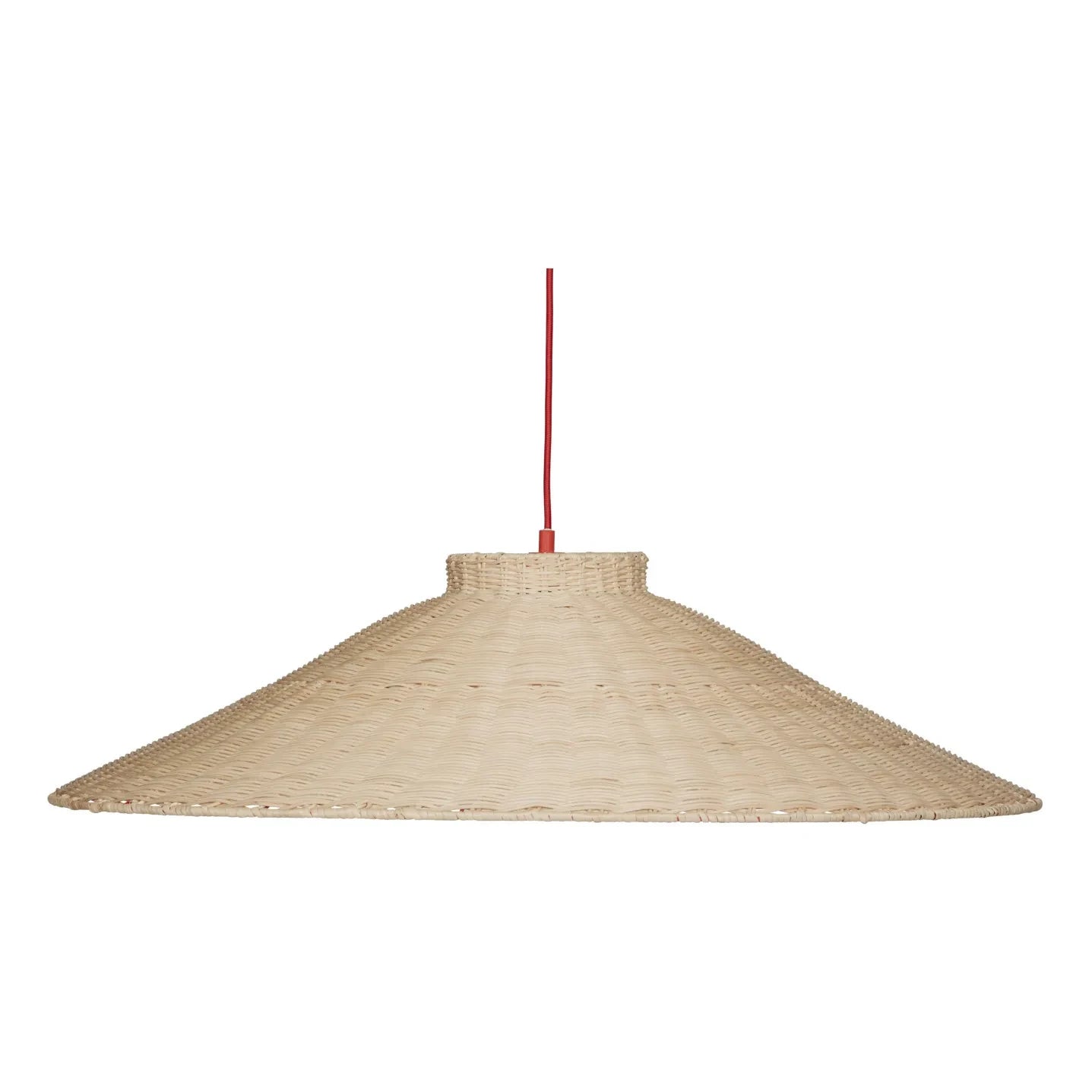 Hübsch - Chand Pendant Lamp | Red