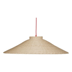 Hübsch - Chand Pendant Lamp | Red