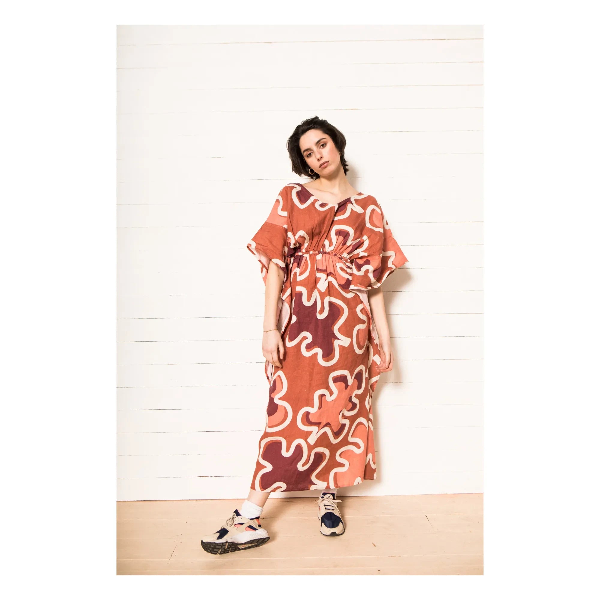 Gabrielle Paris - Kaftan Elbise Heimstone x Gabrielle Paris | Terracotta