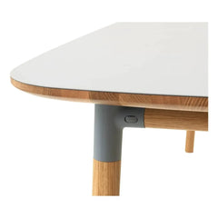 Normann Copenhagen - Form Rectangular Table 95x200 cm | Gray