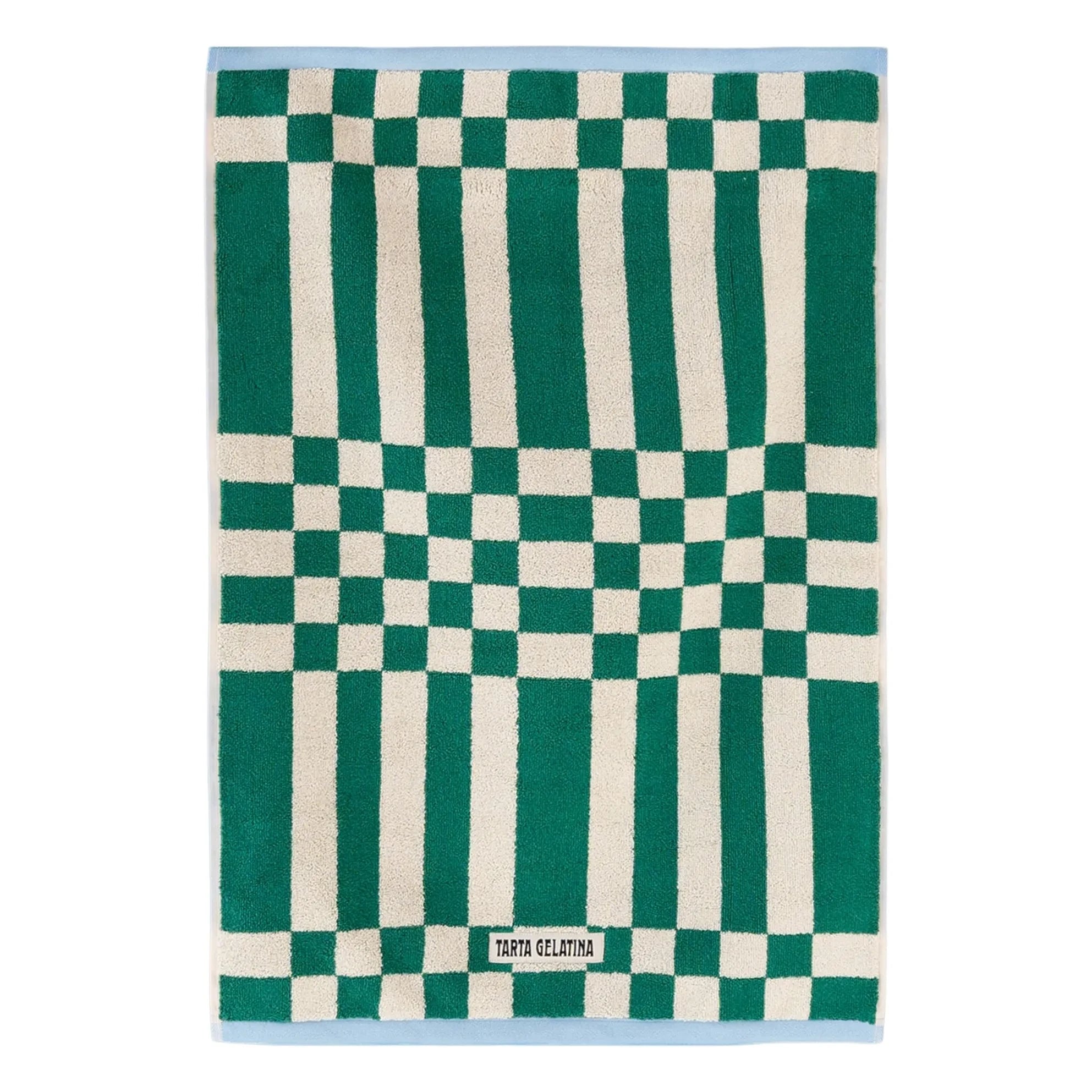 Tarta Gelatina - Marina guest towel | Green