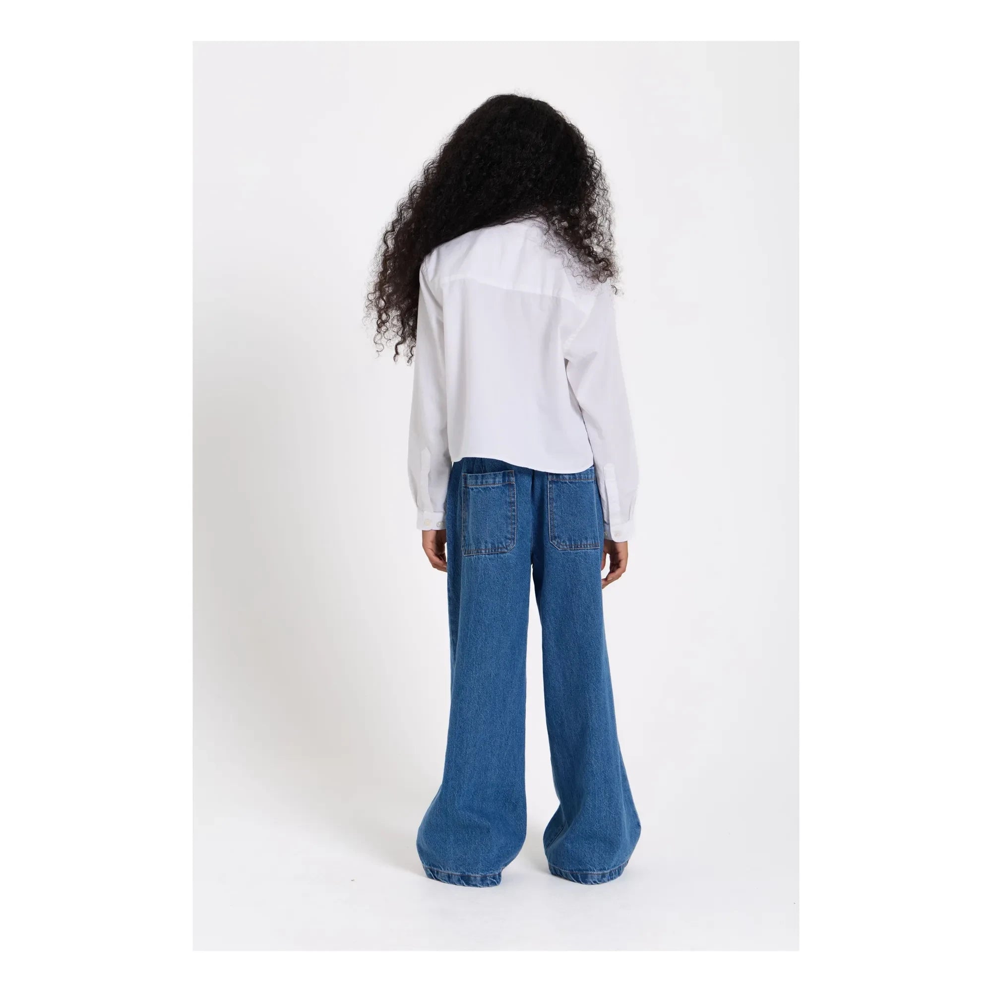Smallable Kid - Clara Short Shirt | White