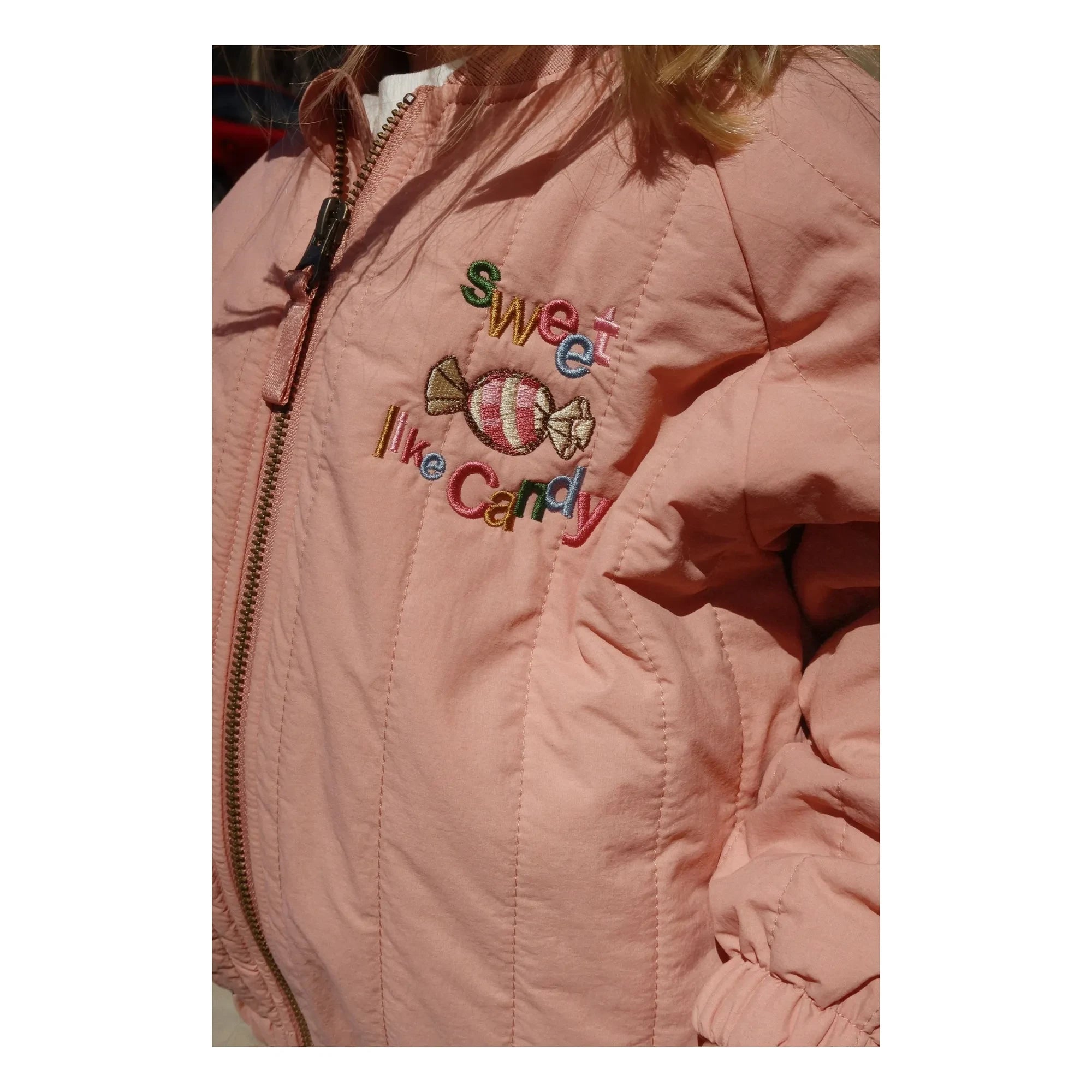 Konges Sløjd - Juno Sweet Candy Bomber Jacket | Pink