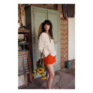 Emile et Ida - Dounia Organic Cotton Blouse | Cream