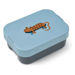 Liewood - Lunch-box Kamil | Tiger/Mavi Sahil