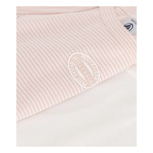 Petit Bateau - Striped Tank Tops 2-Pack | Pink