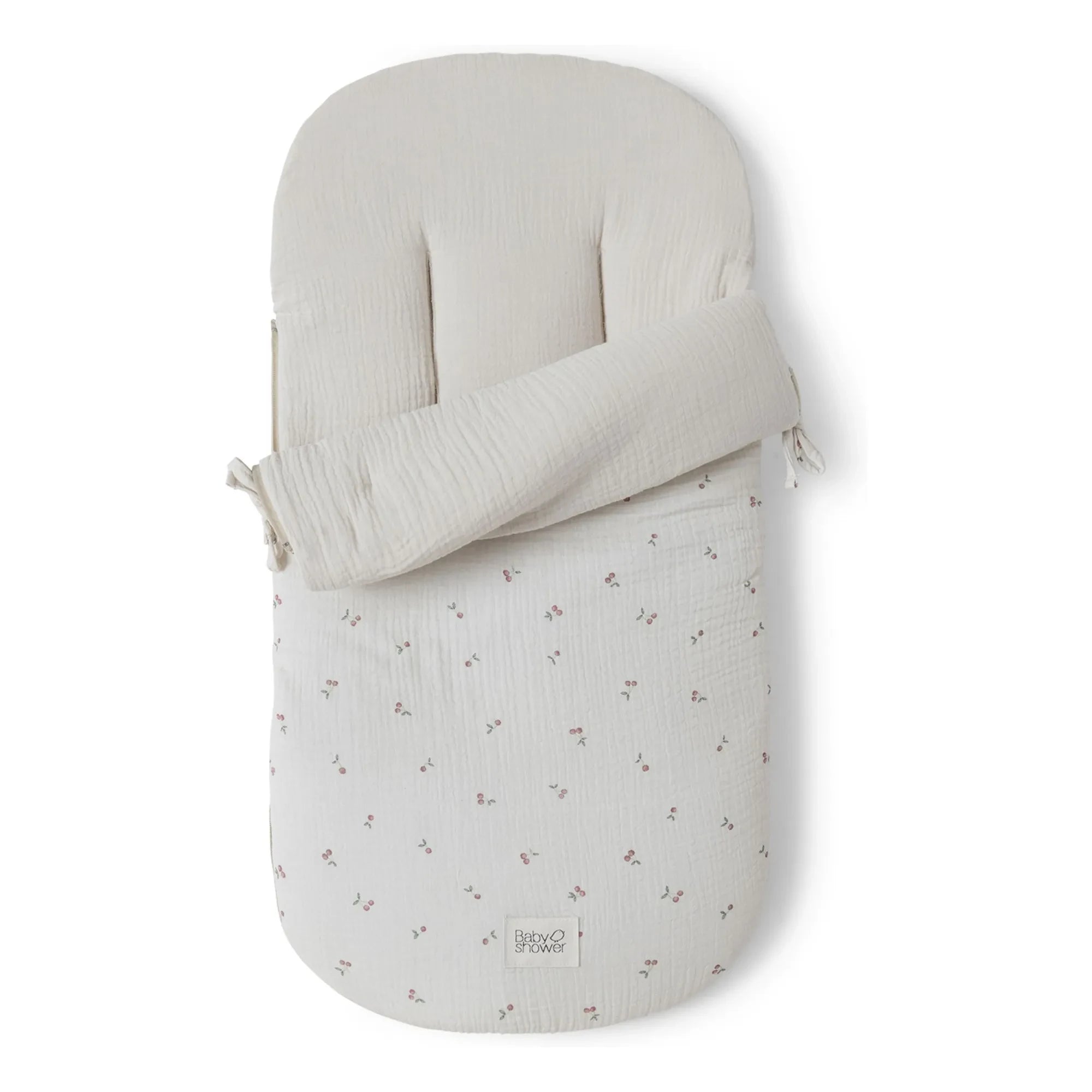 Babyshower - Cherries comfortable nest | Ecru