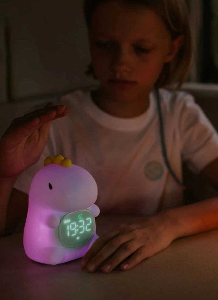 Mary's - Dino Alarm Clock and Night Light | Blue Green