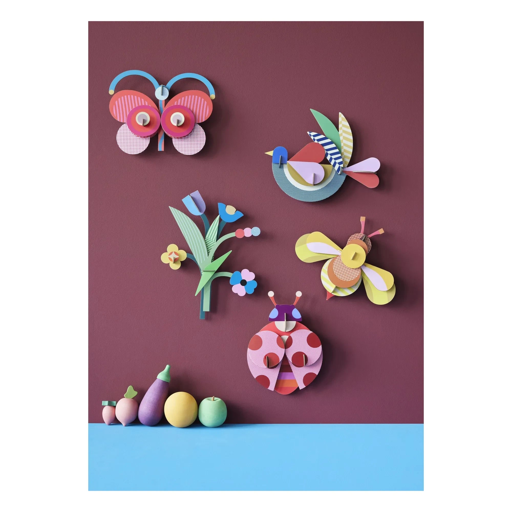 Studio Roof - Bee Wall Decor - Studio Roof x Zoe Miller | Yellow