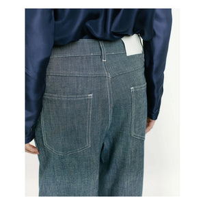 Momoni - Fuchsia Jean Bis | Denim Blue