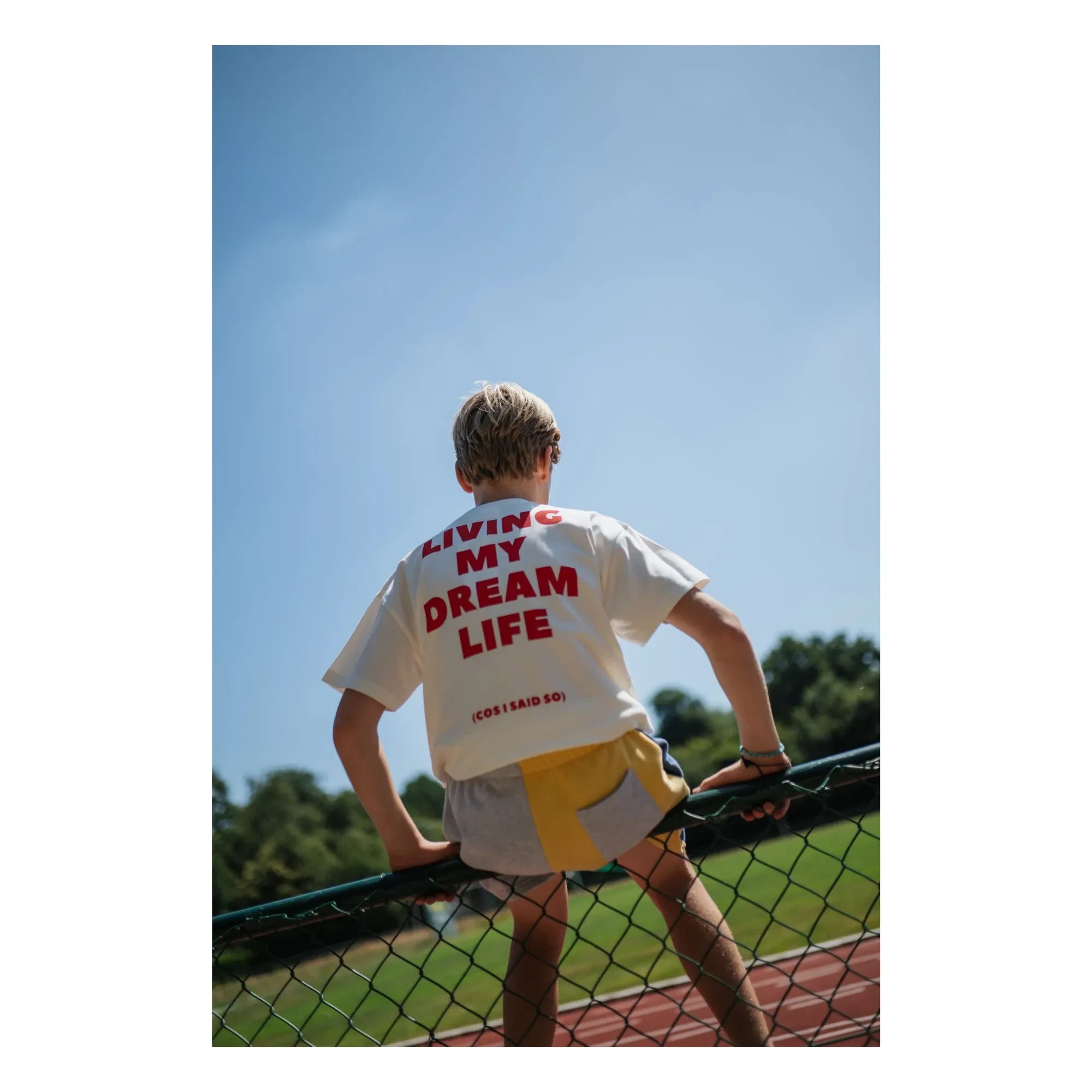 Cos I Said So - Dream Life organik pamuk T-shirt | Beyaz