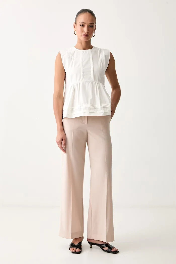 Weekend Max Mara pamuklu kadın bluzu WKDVALLO