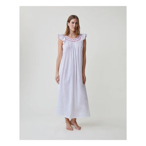 Scarlette Ateliers - Dona Embroidered Nightgown | Red