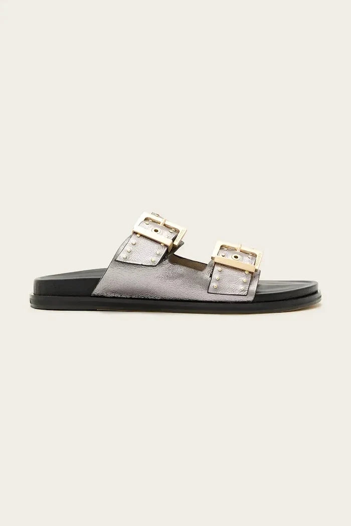 AllSaints Magda Stud Sandal Deri Terlik